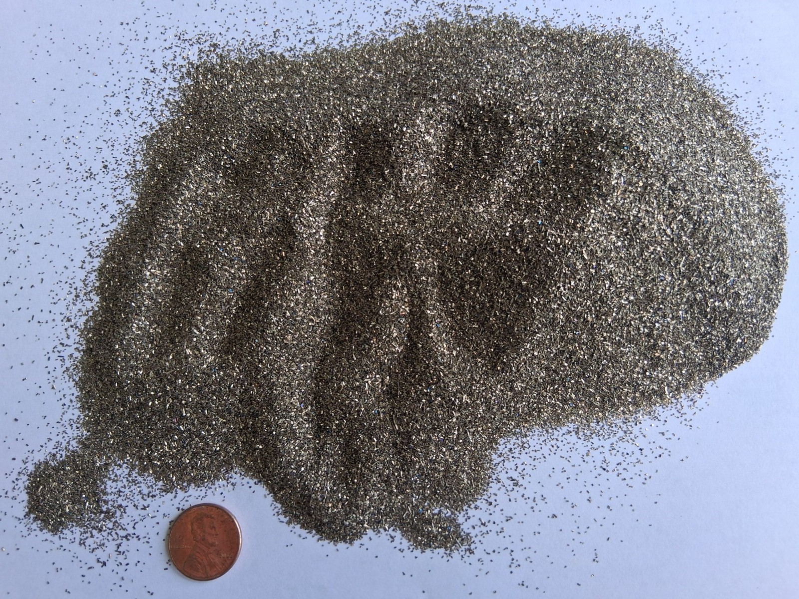 Titanium Flake, -40 + 150 Mesh. 2 lb. lot. Free Shipping
