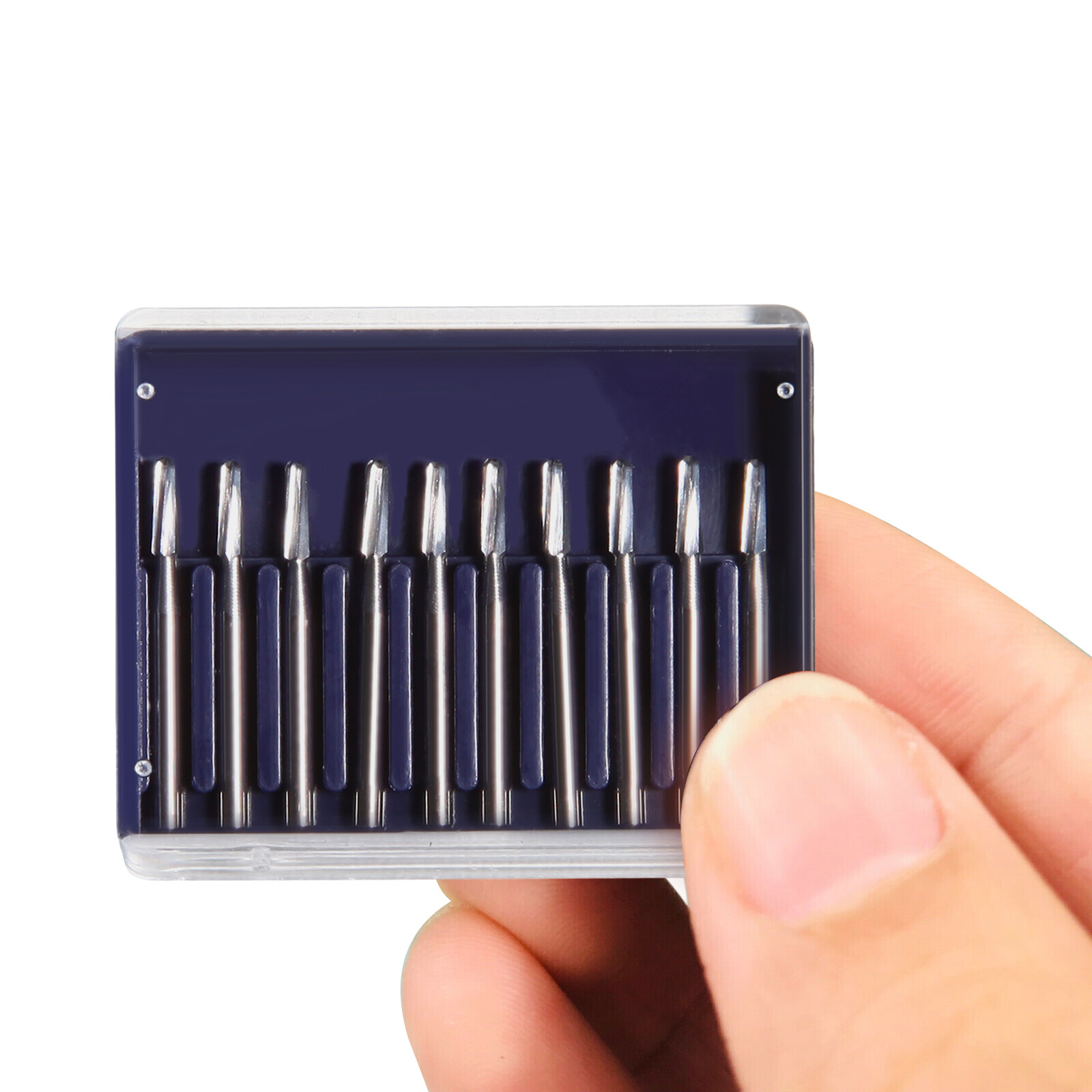 10*Dental Tungsten Carbide Tungsten Steel Burs for High Speed Handpiece FG1172