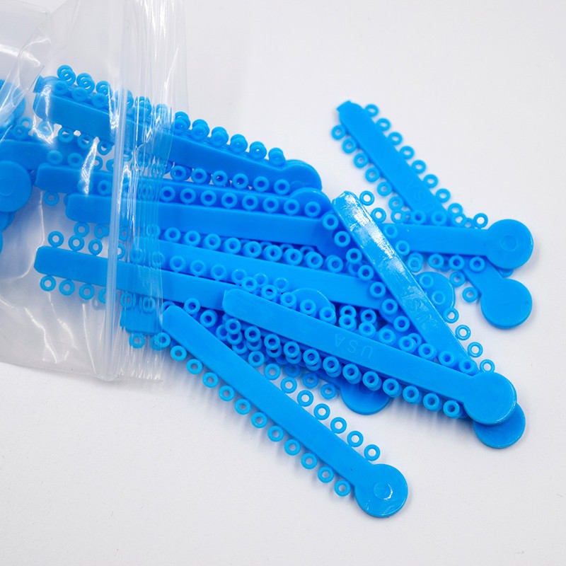 1040/ Dental Orthodontics Ligature Ties Elastic Rubber Band Elastomeric Braces