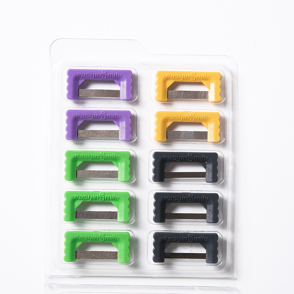 Dental Ortho Polish Strips Interproximal Enamel Reduction IPR Strip Serrated Saw