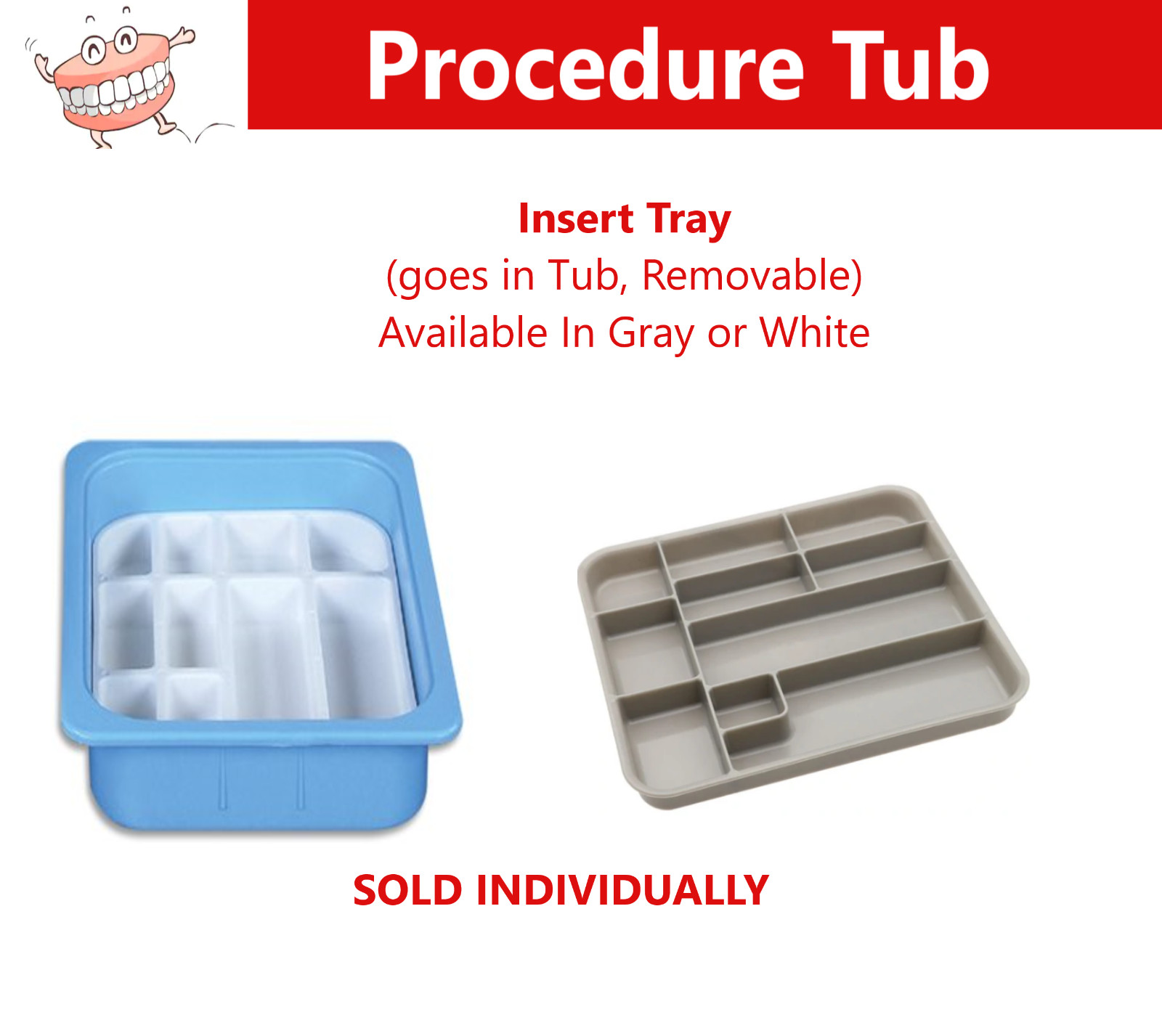 Dental Operation Tub, Tub Lids, Tub Dividers, Instruments Tub, Autoclavable Tub