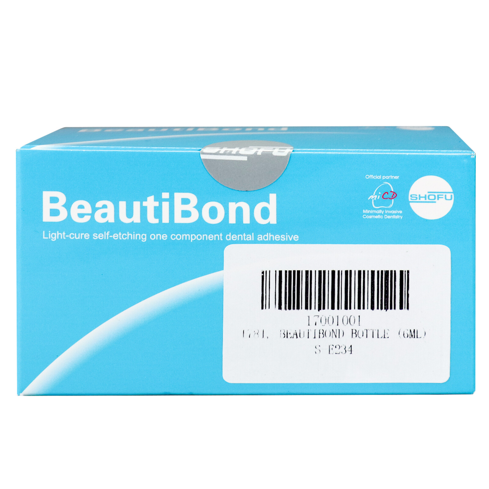 SHOFU Dental Light Cured Self Etching BeautiBond One Component Adhesive 6ML