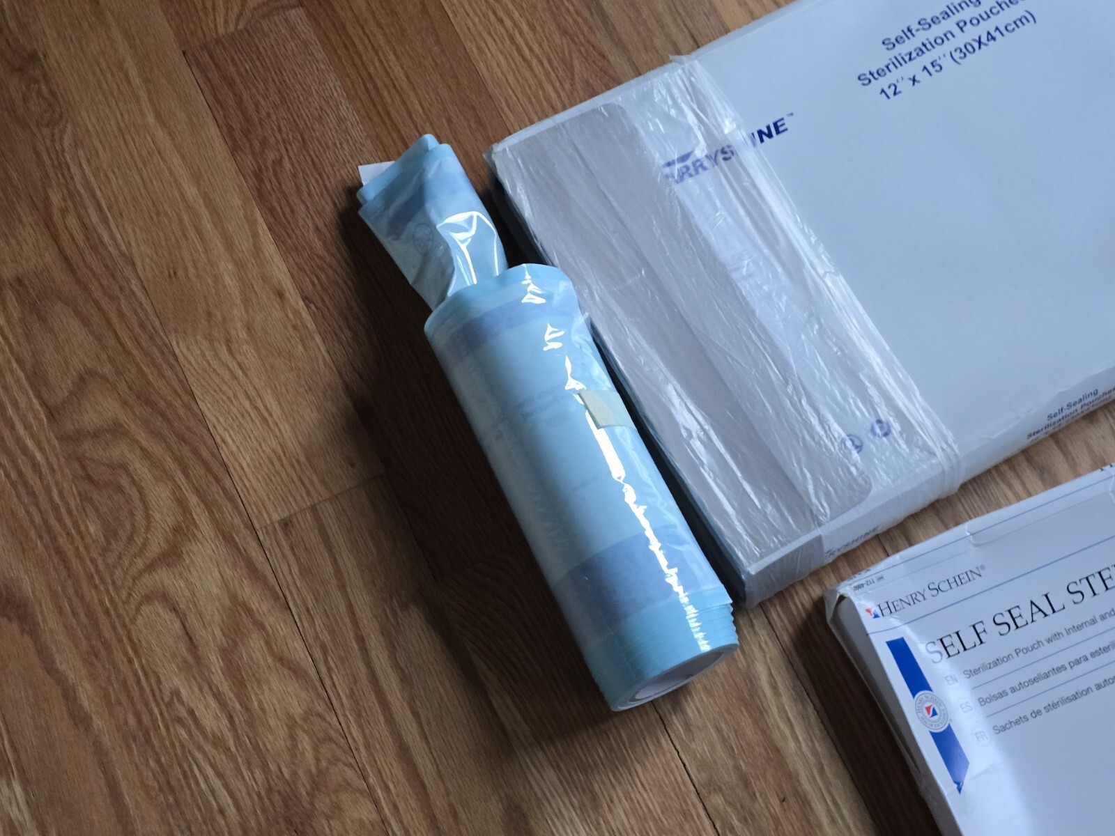 Henry Schein Self Seal Sterilization Pouch Mixed Lot Various Sizes For Autoclave