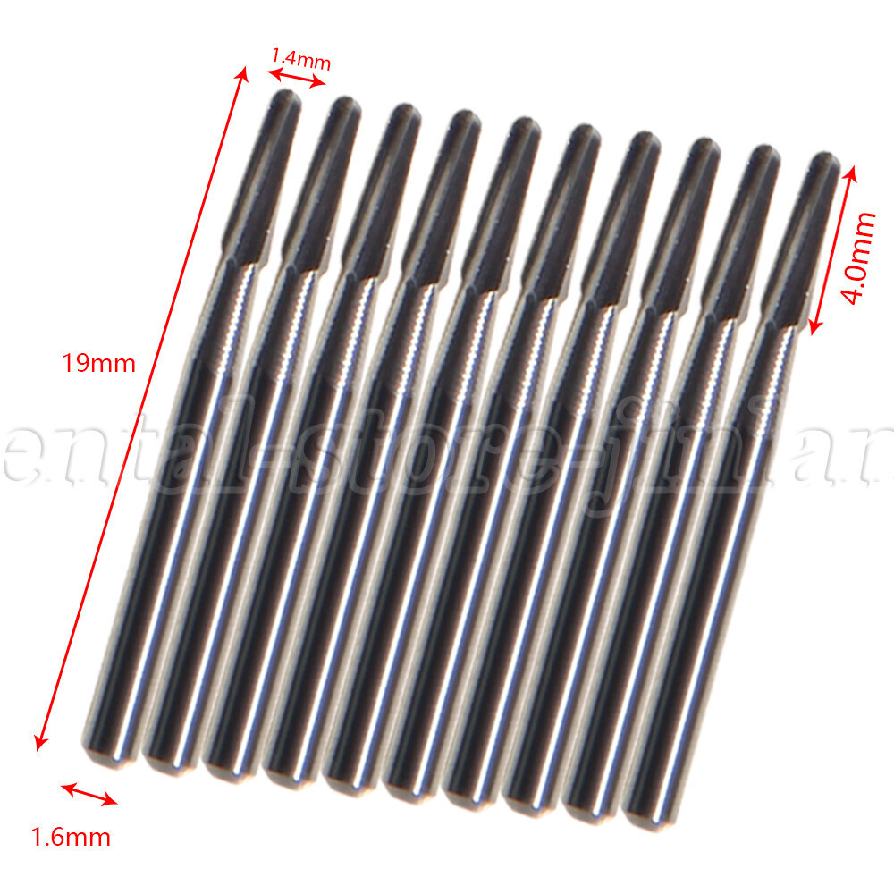 Dental Tungsten Carbide Burs FG Round Taper End High Speed FG 1172