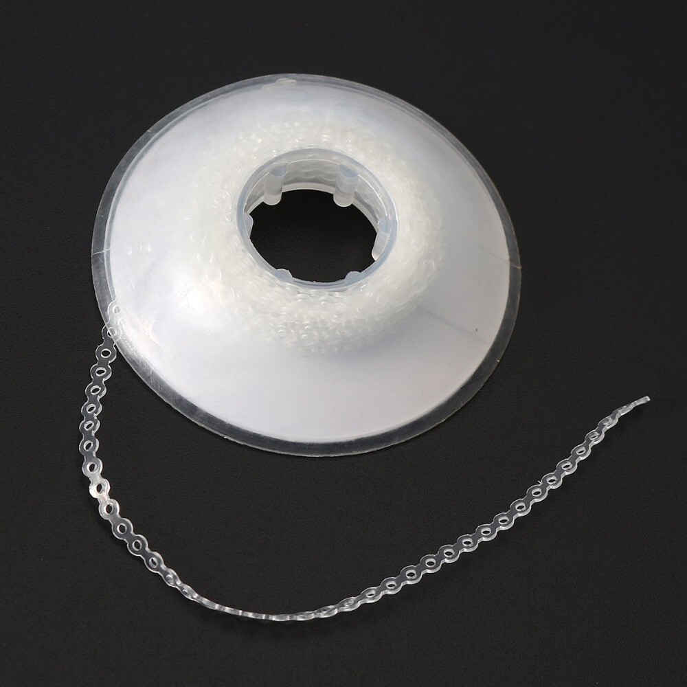 Long/Short/Continuous Type Dental Ortho Elastolink Rubber Power Chain Clear