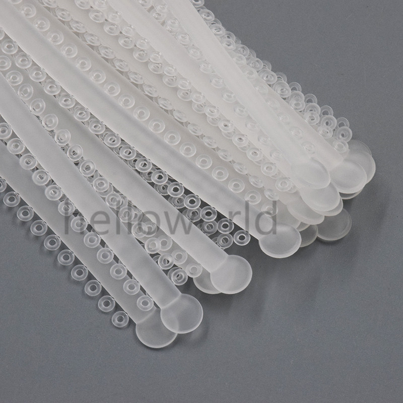 Dental Orthodontic Ligature Ties 1000pcs/pack White High Elasticity High Rebound