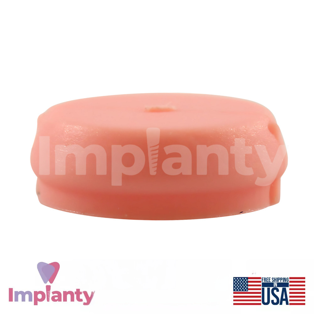 5x Dental Straight Lock Attachment Soft Silicone Set Conical NP 2.25mm System