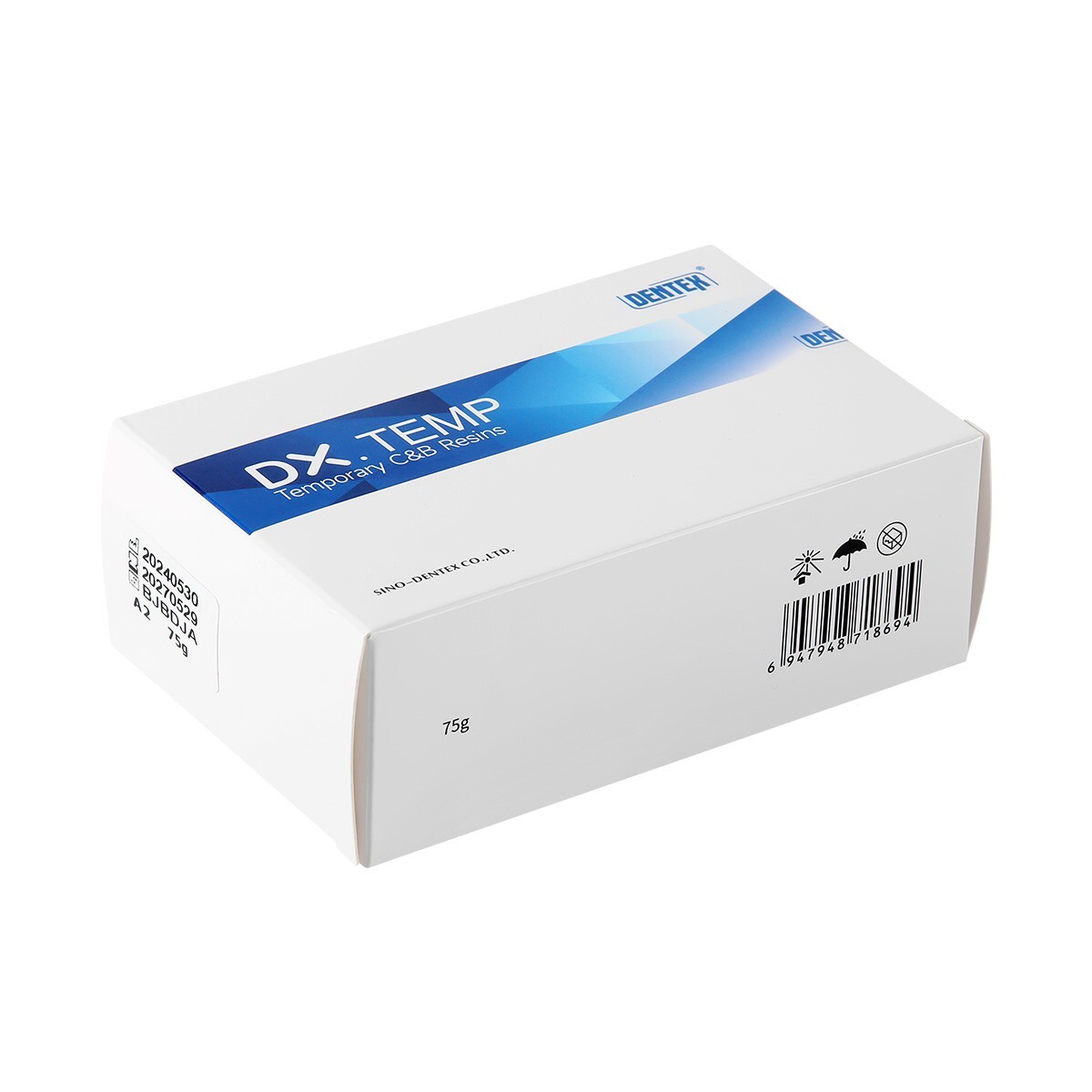 Dentex Dental Temporary Crown And Bridge Resin Material Cartridge 76g Shade A2