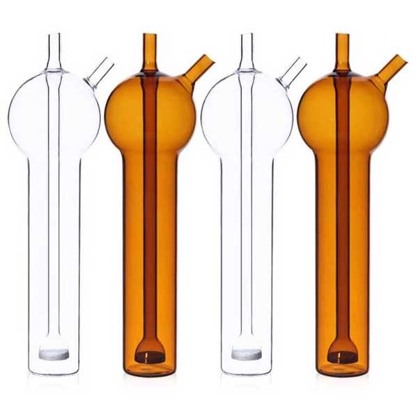 10ml – 125ml Glass Sulfur Dioxide Absorber Tube Bottle Laboratory Lab Supply
