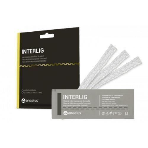 ANGELUS INTERLIG Dental Glass Fiber Splint impregnated Light