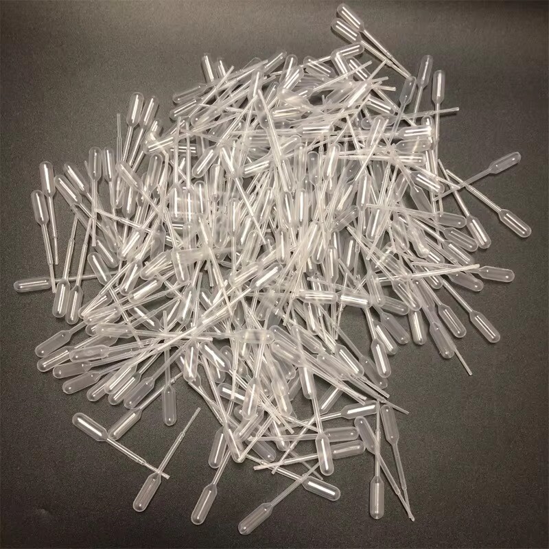 1000pcs/pack 0.2ml Pasteur Pipette Disposable Safe Plastic Eye Dropper