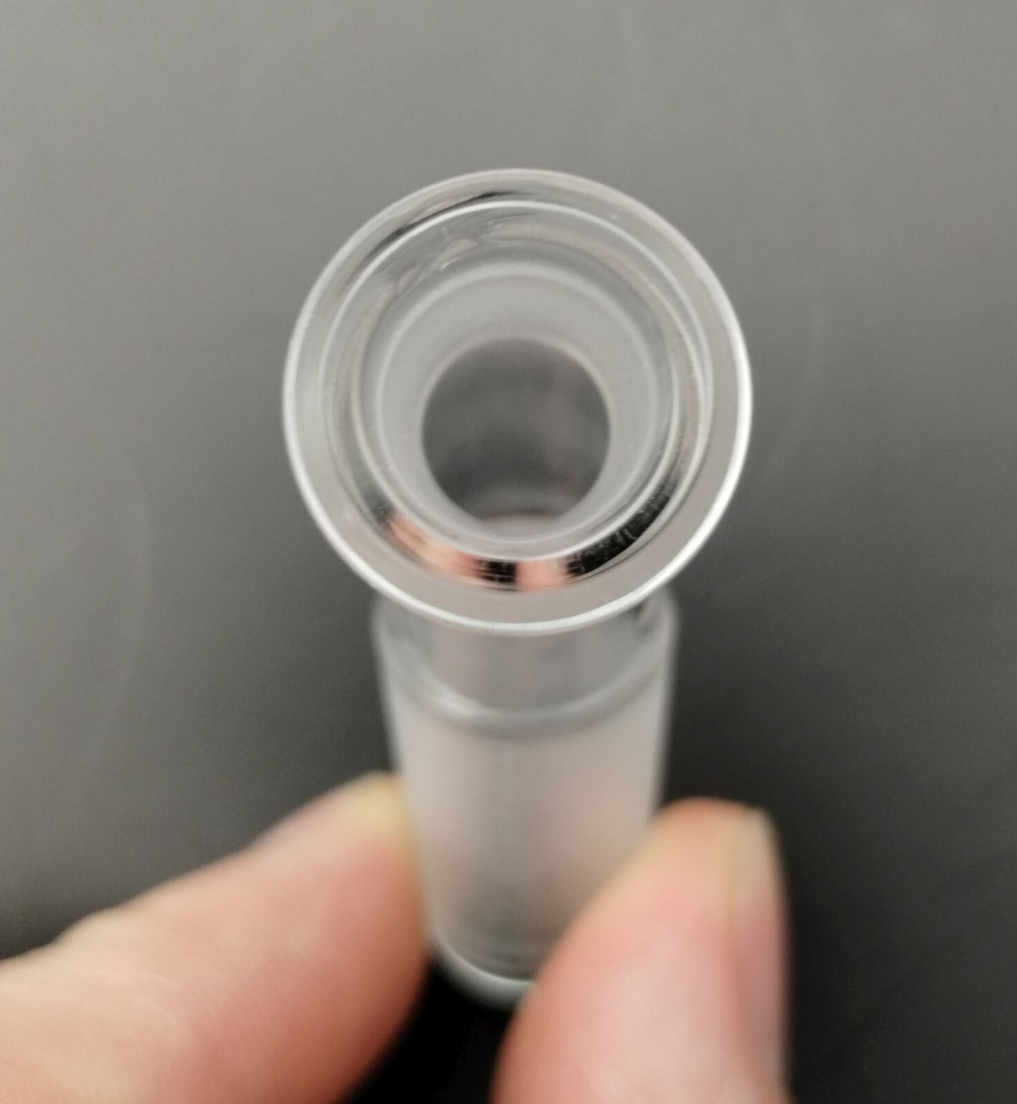 10mm – 14mm 45 Degree Angle Glass Ground Joint Attachment Adapter GonG Elbow