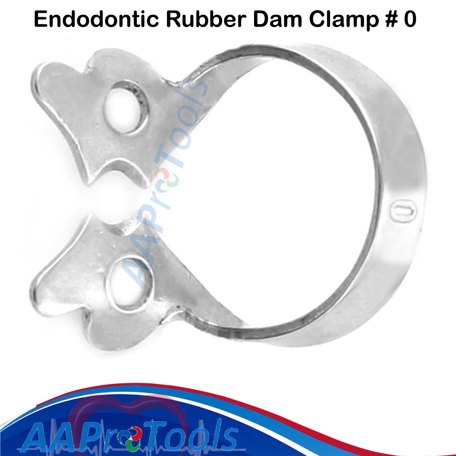 AA Pro: 3 PC Endodontic Rubber Dam Clamp #0 Surgical Dental Instruments