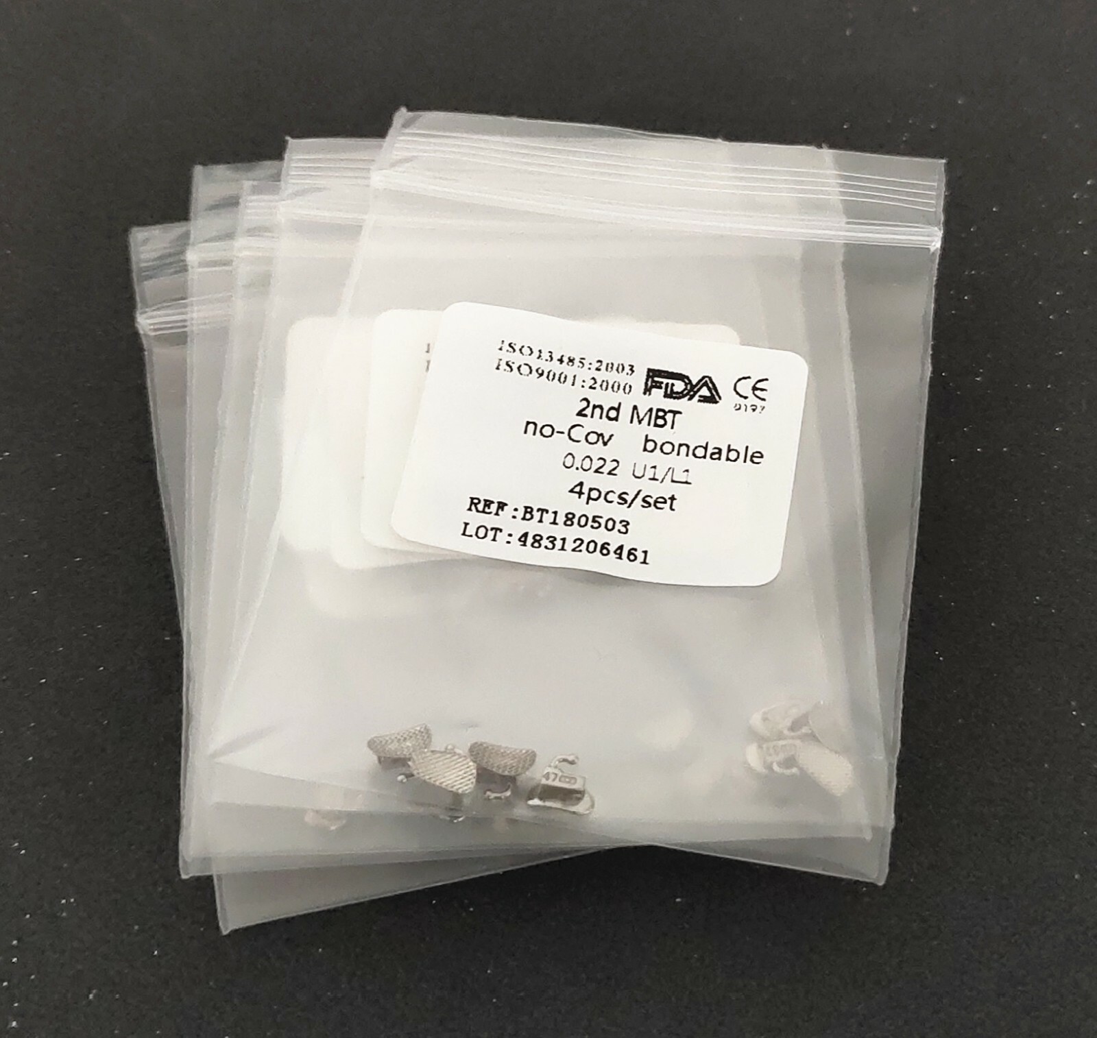 Dental Orthodontic Buccal Tube 2nd MBT .022 Molar Bondable No-convertible