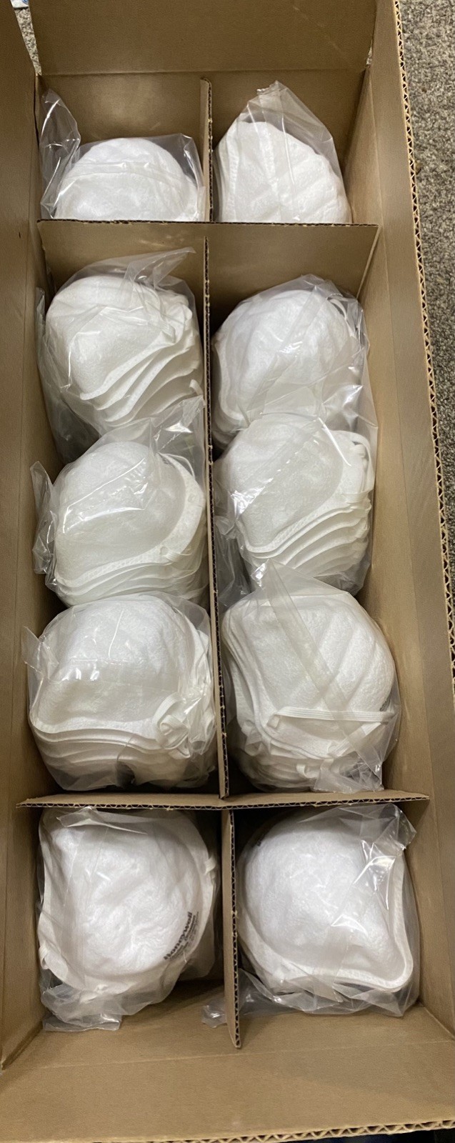 200 pcs. Honeywell N95 DC300N95B Respirator Particulate Masks Disposable NIOSH.