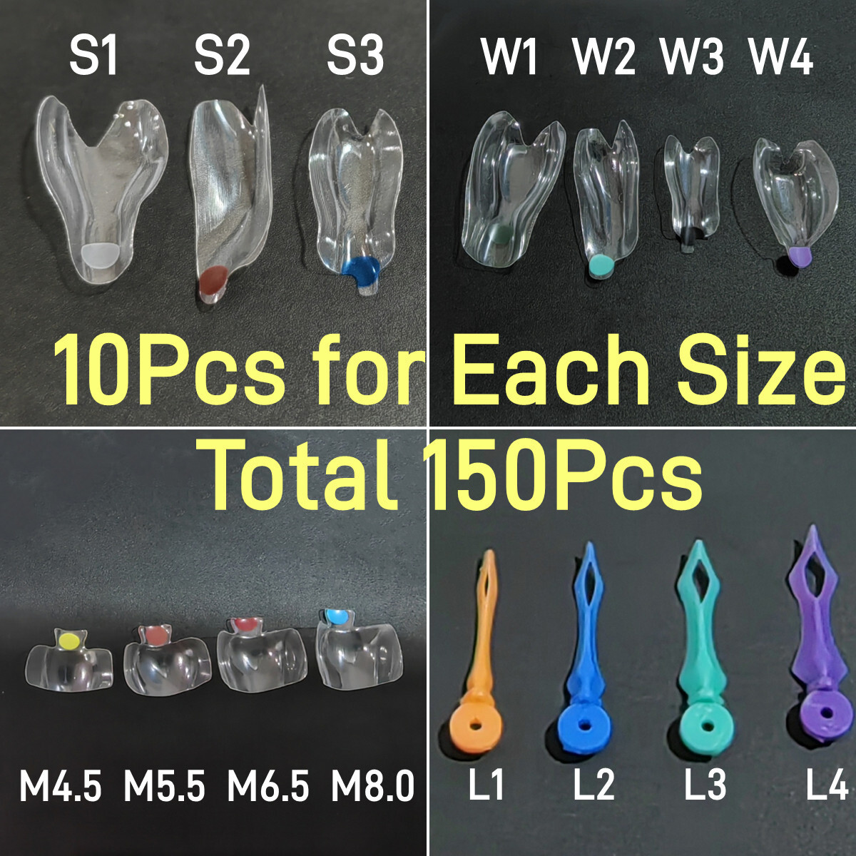 Clear Matrix Band Transparent Bow Matrices Dental Anterior Front Teeth Posterior