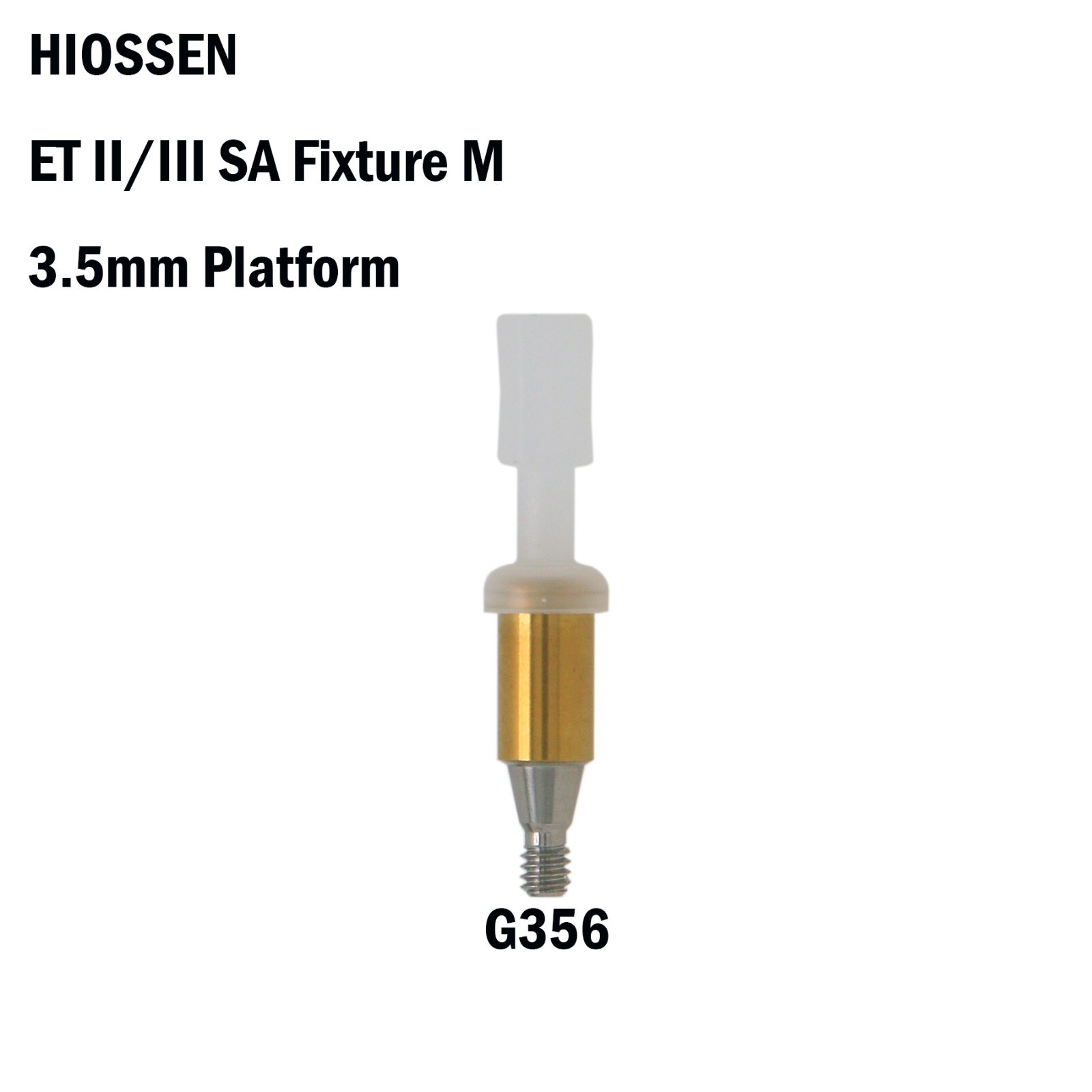 US HIOSSEN ET Dental Mini Locator Abutment 1-6mm GH Overdenture Male Caps Tool