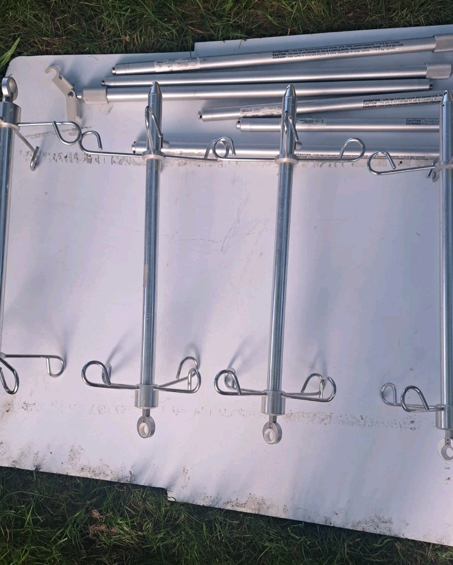 Telescoping Hanging Rods For IV -Welding Guns- Handles -Tools – Set of 16 Rods