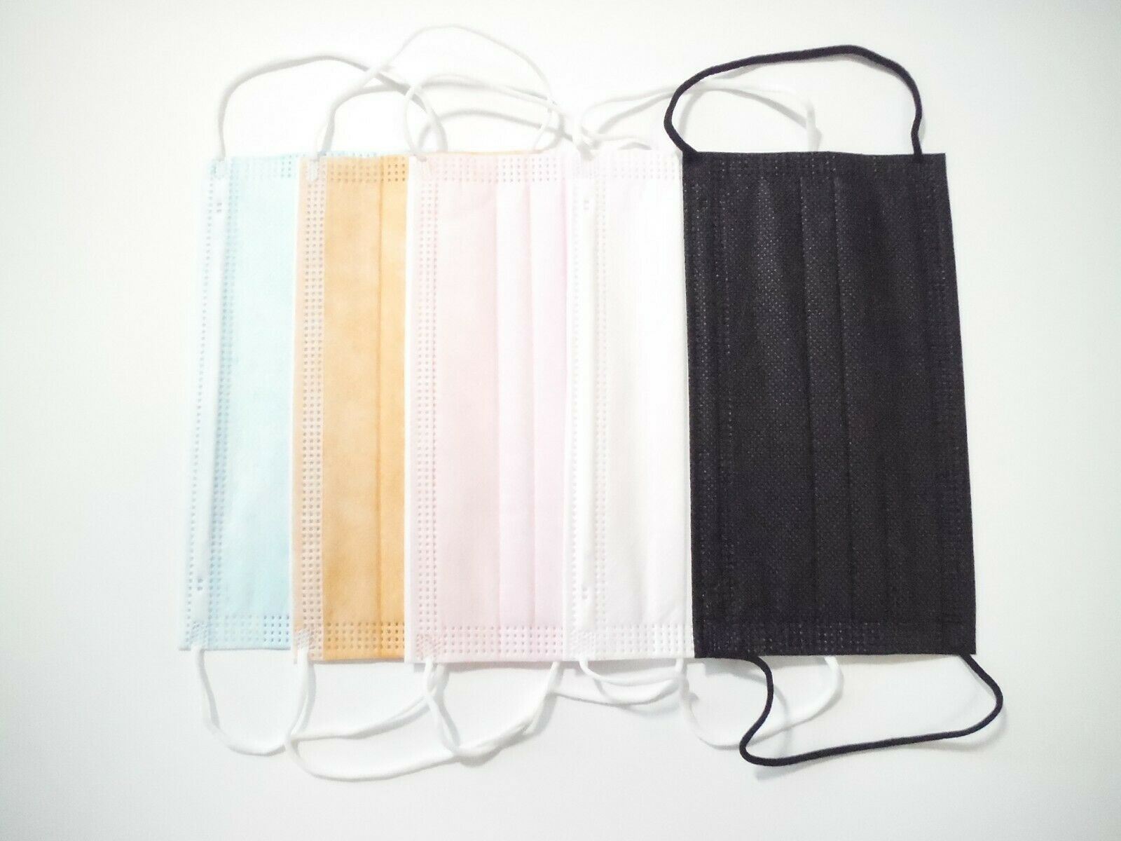 30 Pcs Disposable Medical,Surgical,Dental 3-Layers Face Mask 5 Assorted Color