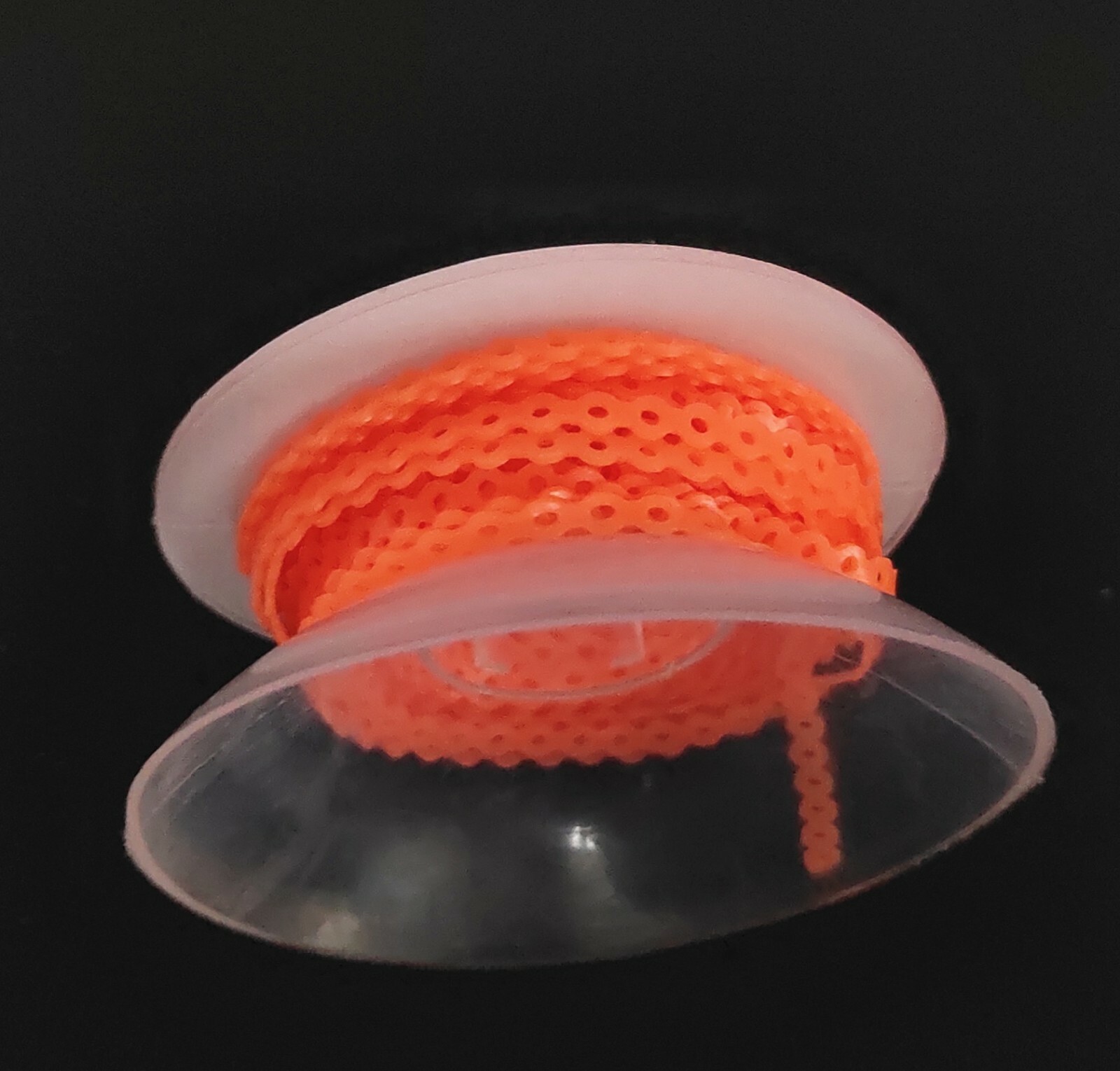 1 Pack Ligature Ties 1008Pcs 1 Pc Ultra Power Chain 15 Feet Short Orange Color