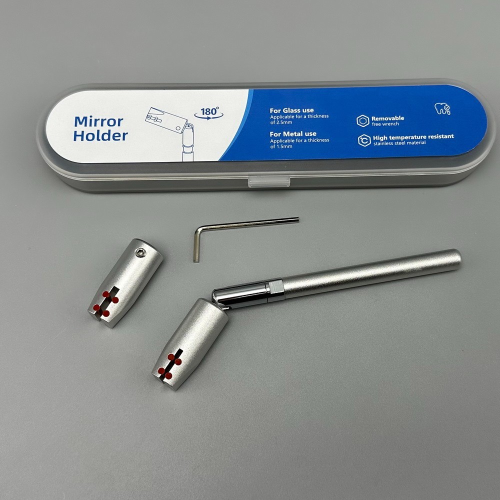 Adjustable 180° Dental Photography Mirror Holder For Glass Metal Mirror Tool