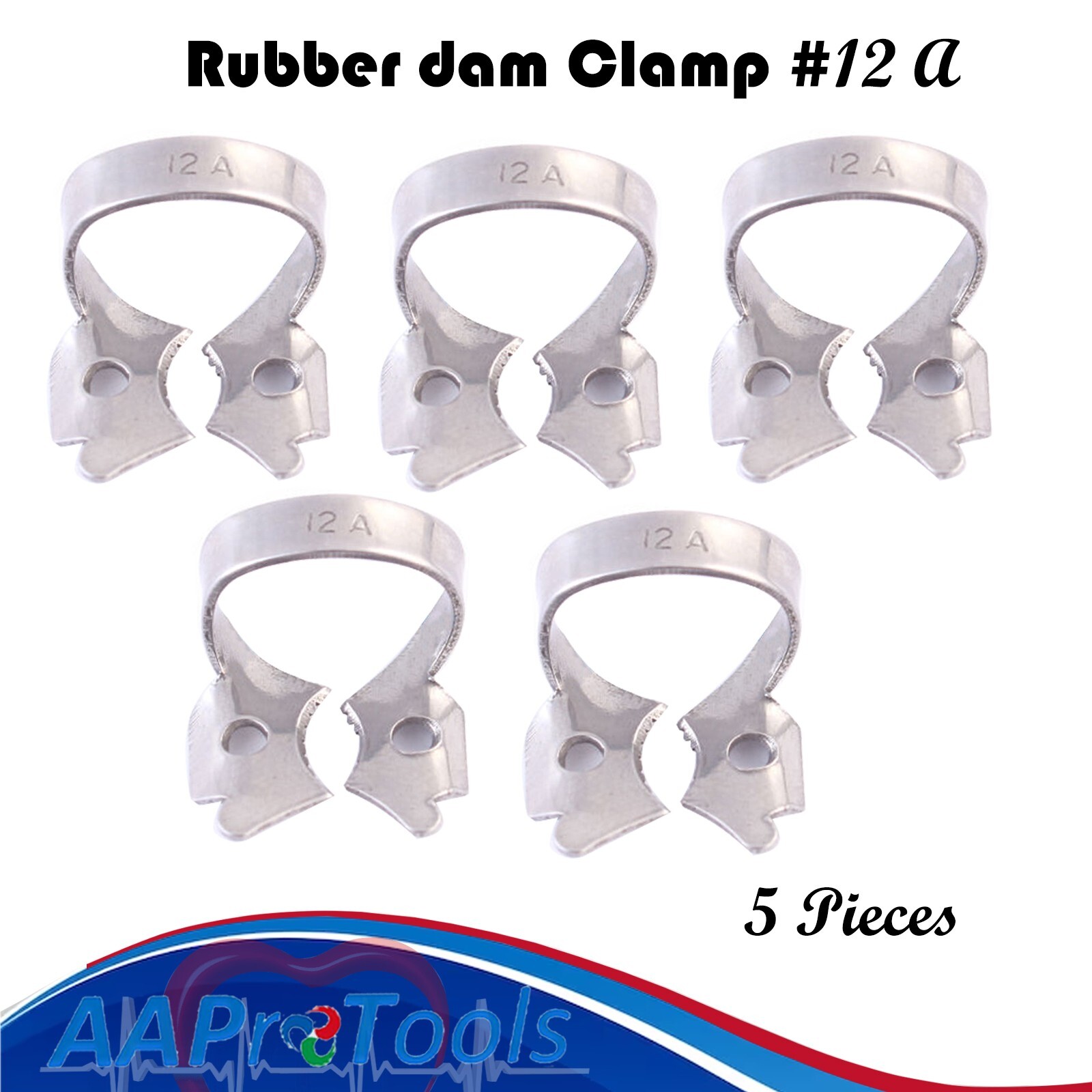 AA Pro 5 Dental Rubber Dam Clamp Primarily Retention Rubber Dam For Tooth Engage