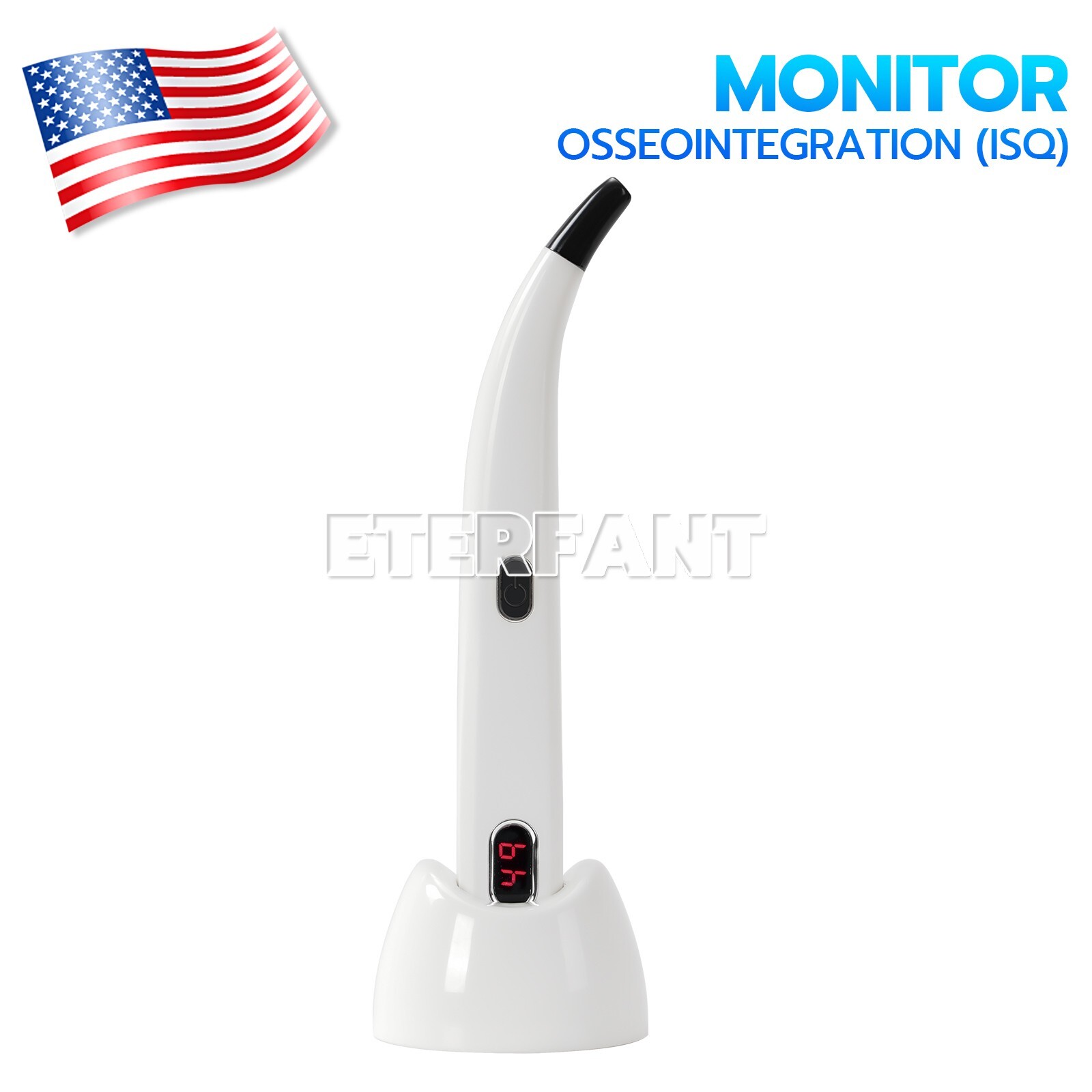 ETERFANT Monitor Osseointegration RFA Inplant Stability Test Unit Cordless USA