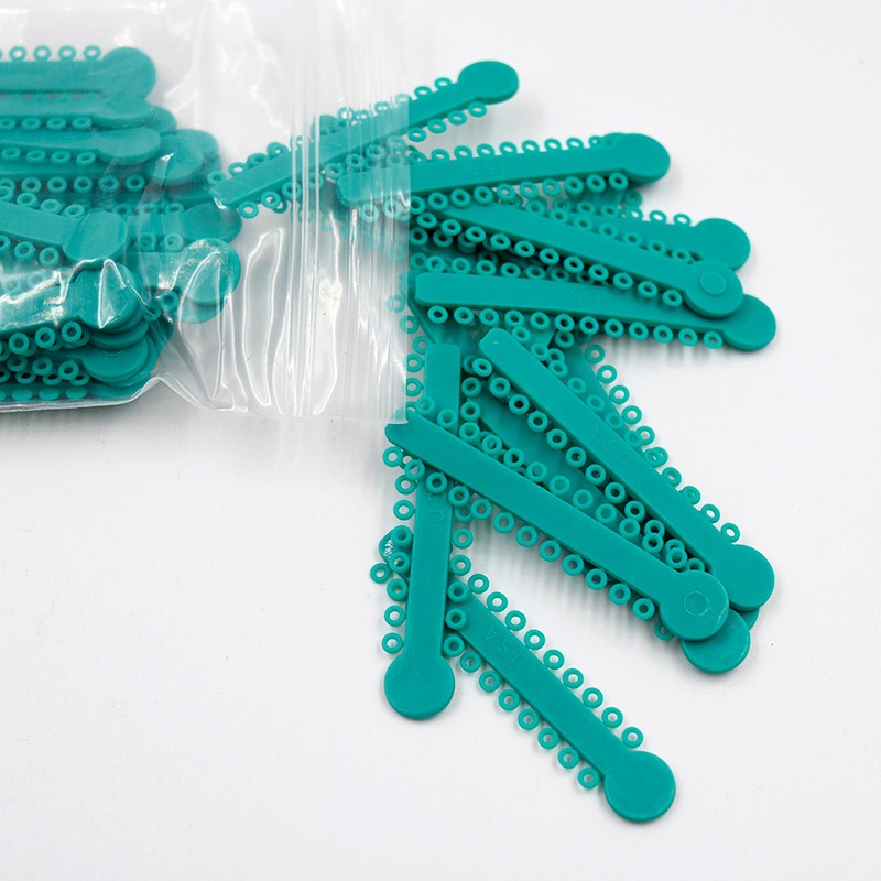 1040/ Dental Orthodontics Ligature Ties Elastic Rubber Band Elastomeric Braces