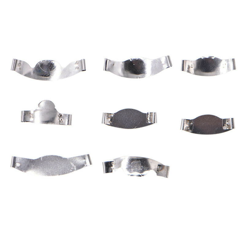New Dental Saddle Contoured Metal Matrices Matrix 36pcs/1 set with Springclip