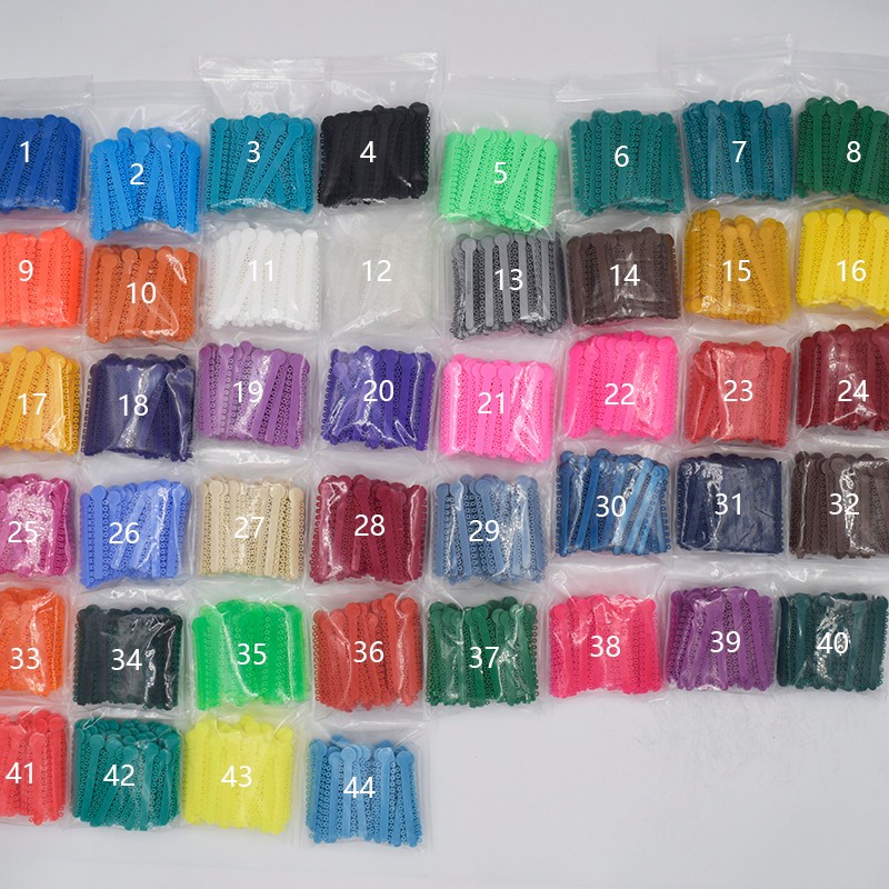 1040/ Dental Orthodontics Ligature Ties Elastic Rubber Band Elastomeric Braces