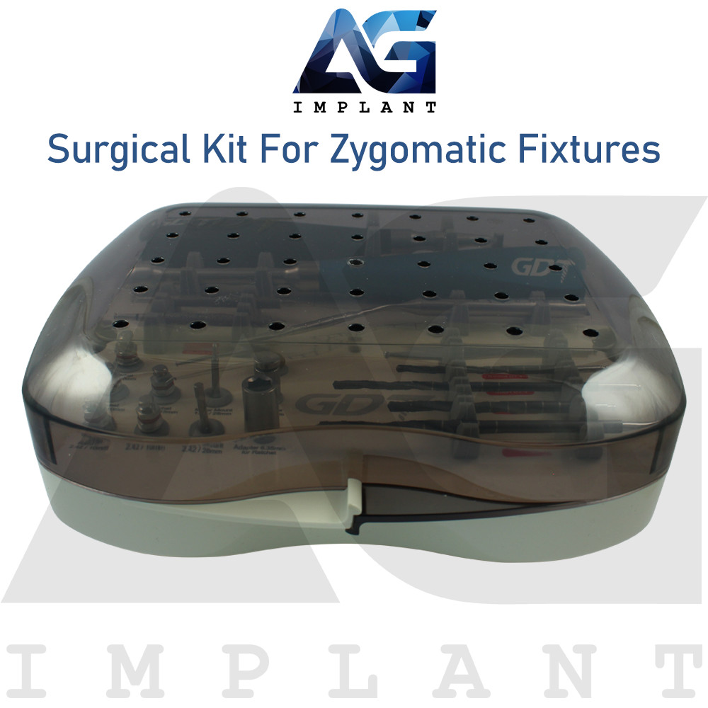 Surgical Kit For Zygomatic Fixtures Stainless Steel Tools Int Hexagon 2.42