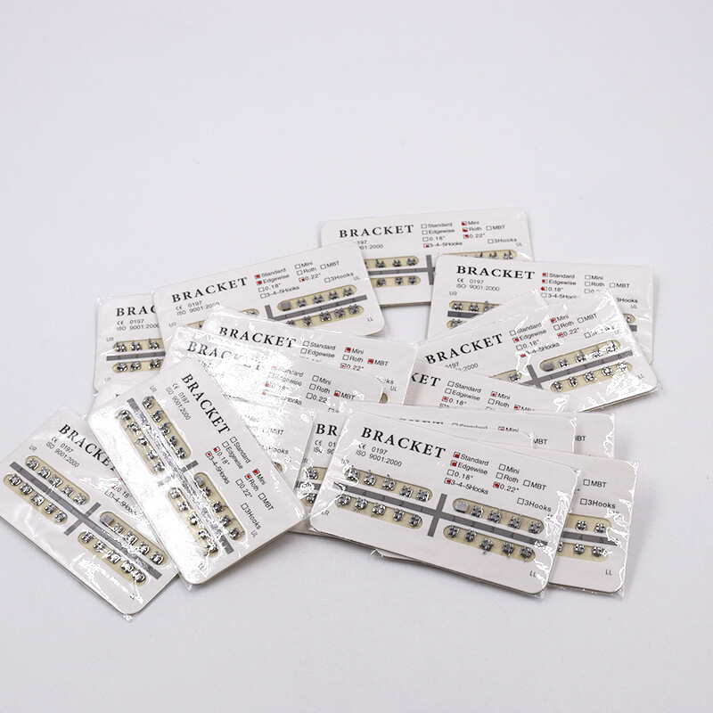 Dental Orthodontic Metal Bracket Braces Mini Standard Roth MBT Edgewise 25 Model
