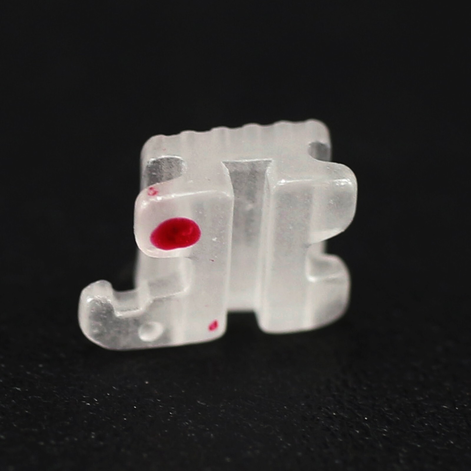 Dental Orthodontic Ceramic Brackets Self Ligating Braces Clear Sapphire Roth MBT