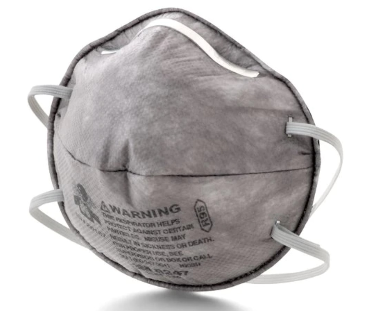 3M™ Aura 8247 R95 Particulate Respirator Disposable Protective Mask N95 NIOSH