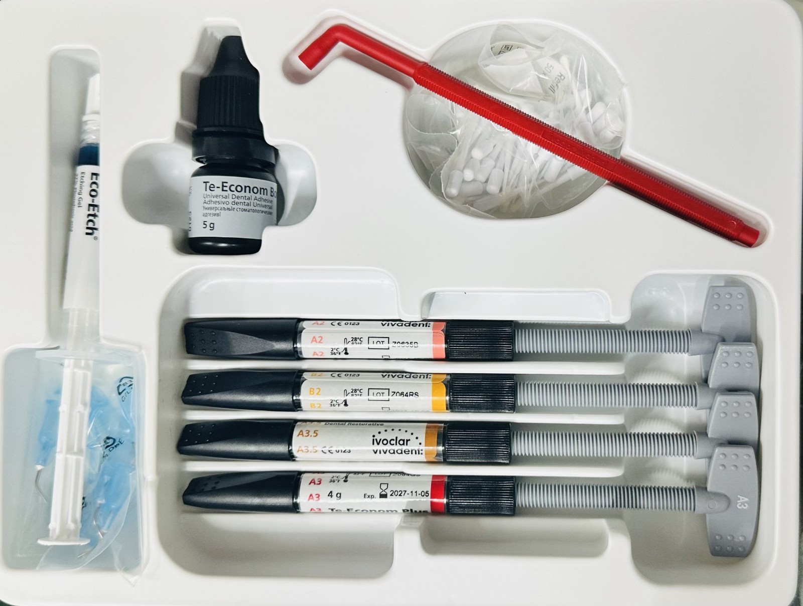 Ivoclar Vivadent Te Econom Plus Intro kit Resin Composite Limited ofer Fast Ship