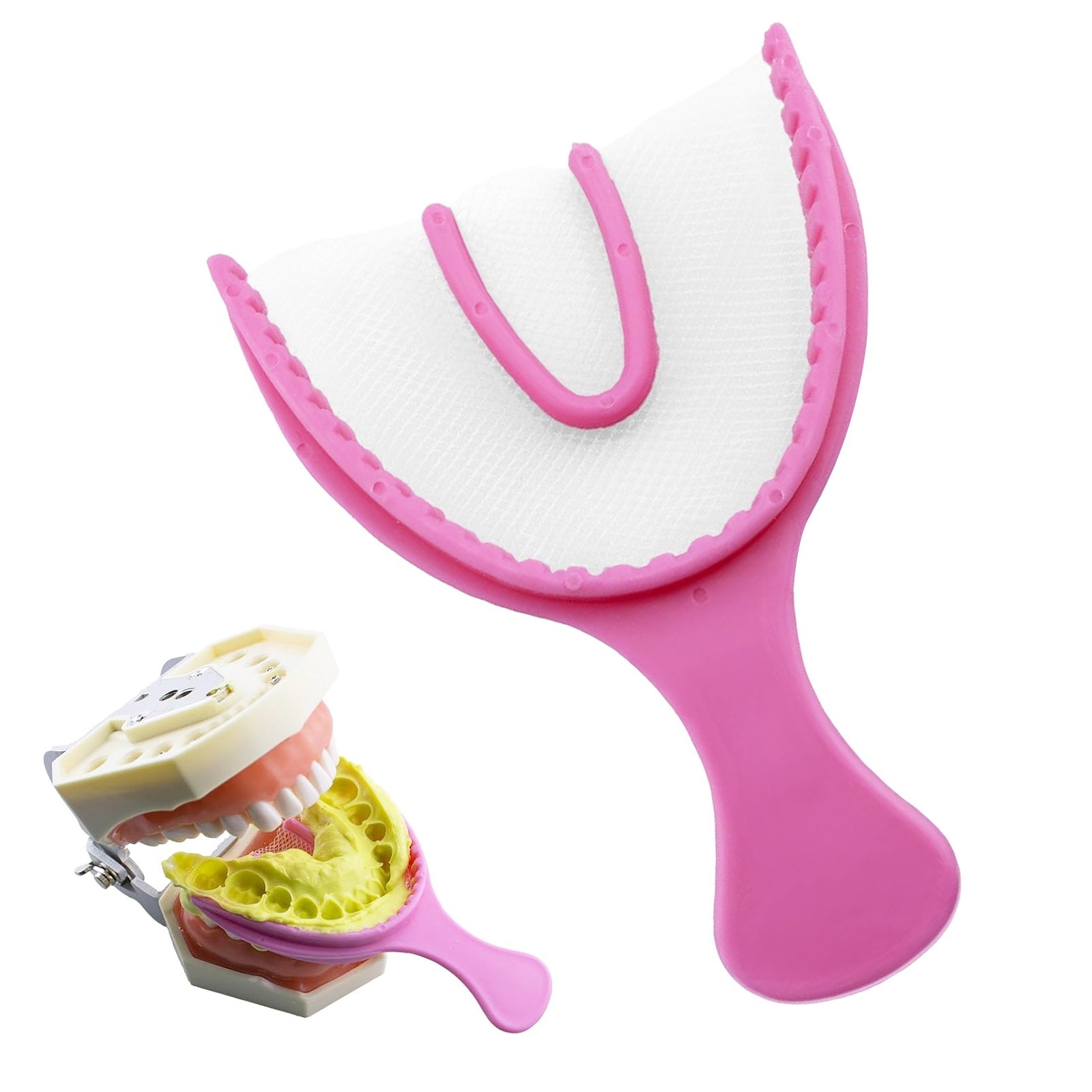 Dental Impression Bite Registration Triple Trays – Full Arch(30 Pcs/Bag)