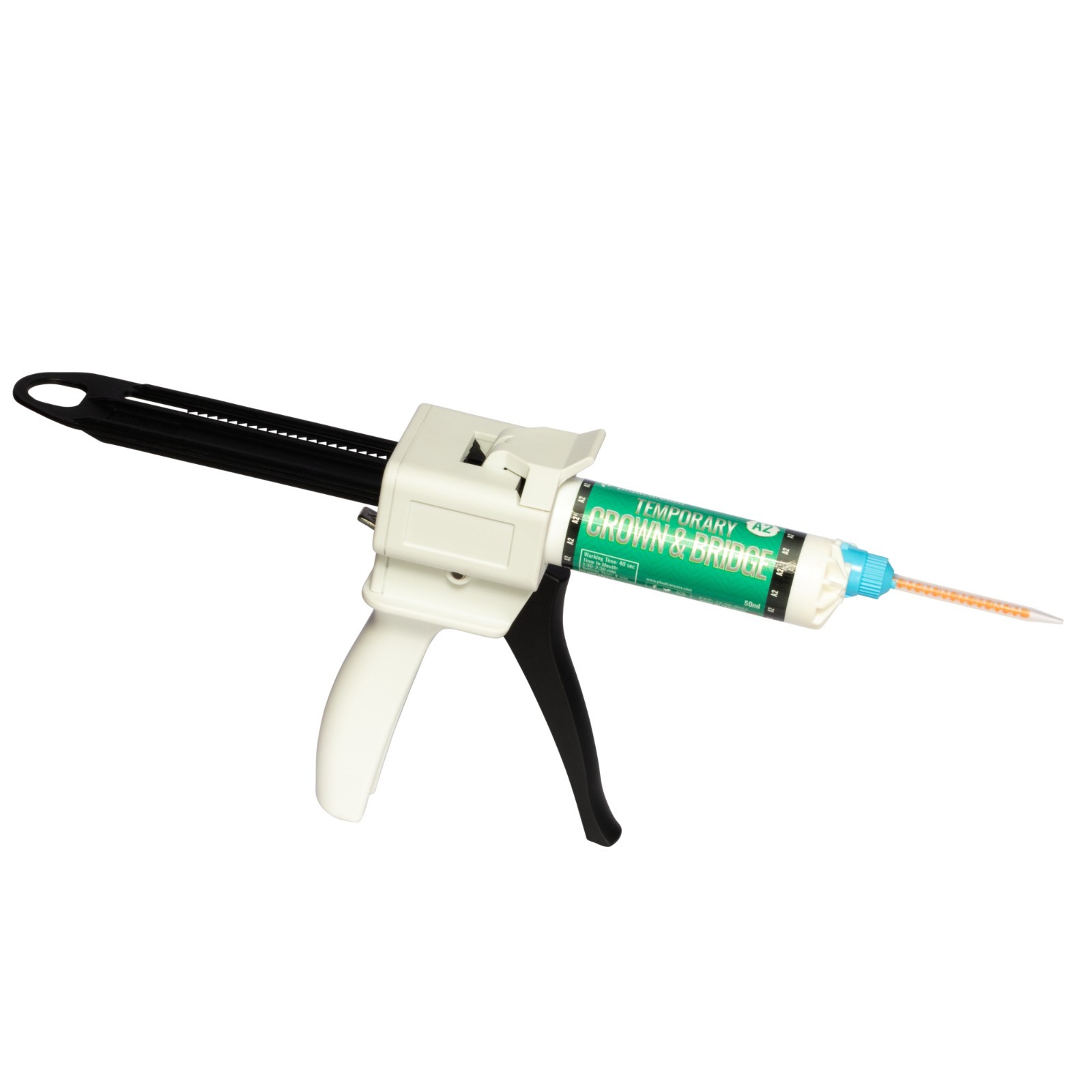 A2 Dental Temporary Crown & Bridge Bundle Kit + 4:1 / 10:1 Mixing Dispenser Gun