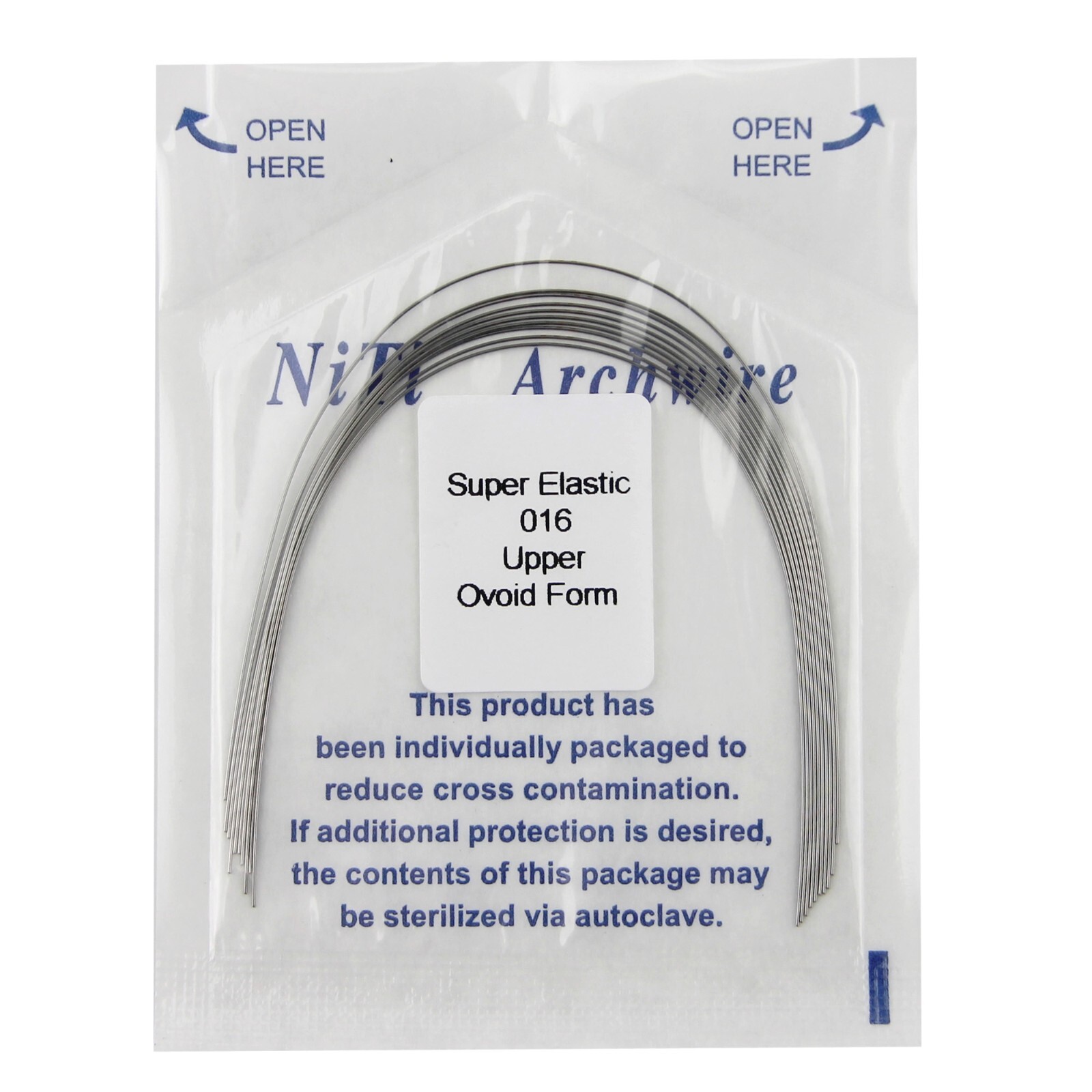 100pcs Dental Orthodontic Arch Wires Niti Rectangular Round Arcos de Ortodoncia