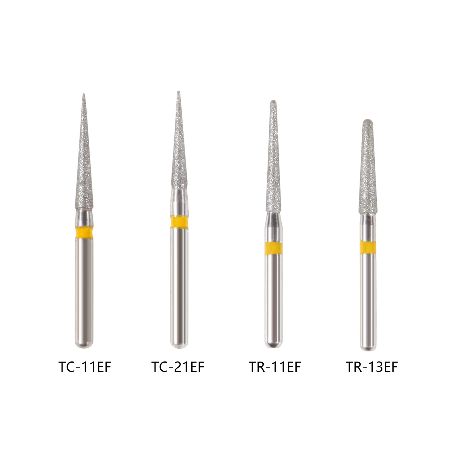 97Types Dental Diamond Burs FG 1.6mm for High Speed Handpiece 5pcs/pack DL