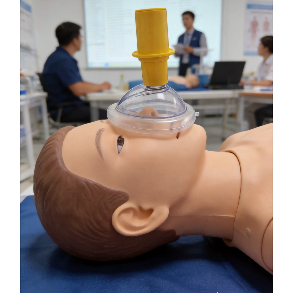 100pcs One Way Valve for CPR face shield Training Three colors
