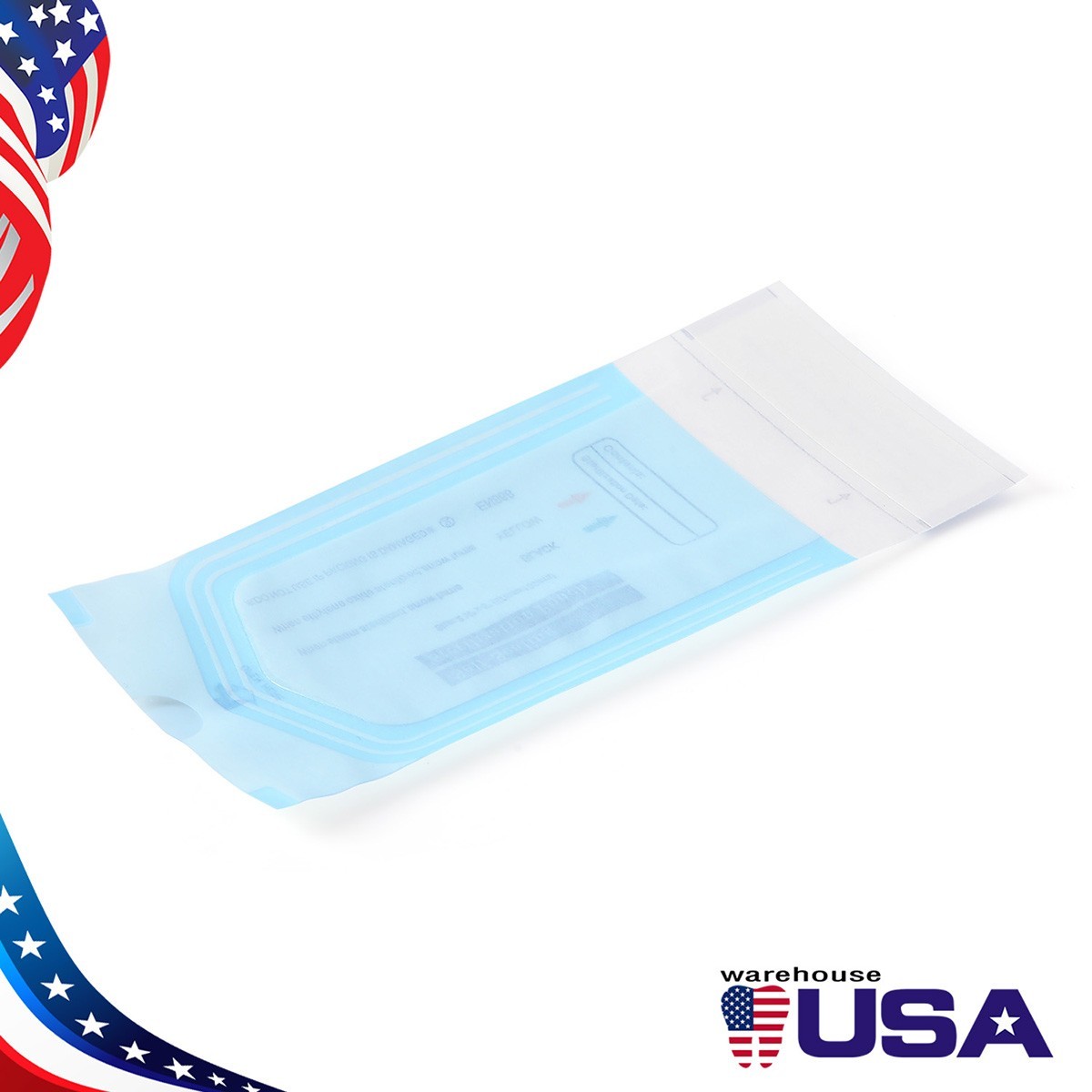 Dental Medical Self-sealing Sterilization Pouches Bag Self Seal Pouch 200pcs/Box