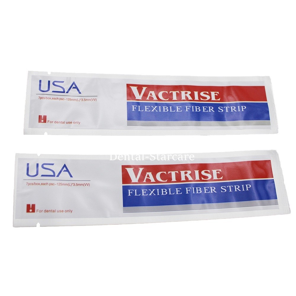 2Pcs Dental Composite Fiber Strip Glass Splint Loose Tooth Fixation Bonding Band