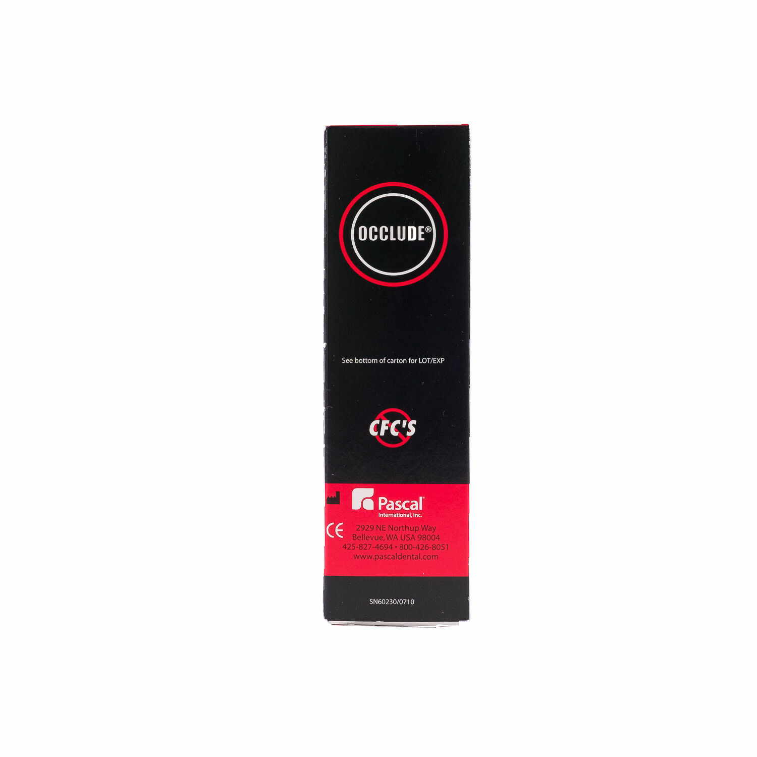 OCCLUDE Dental Aerosol Articulating Indicator Spray Powder RED 23g Pascal