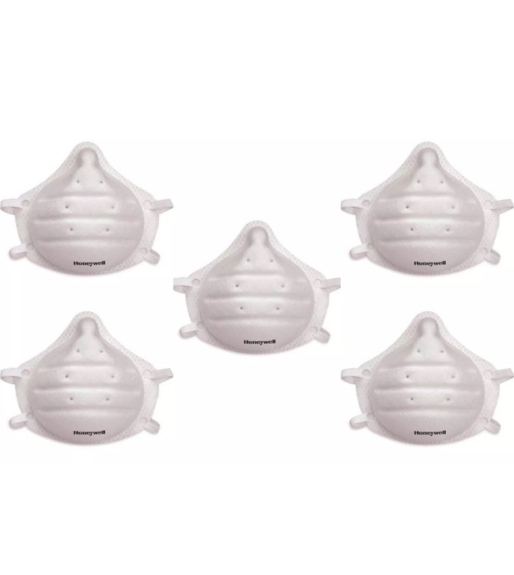 Honeywell N95 DC300N95 Respirator Particulate Masks Disposable NIOSH, 200/Case.