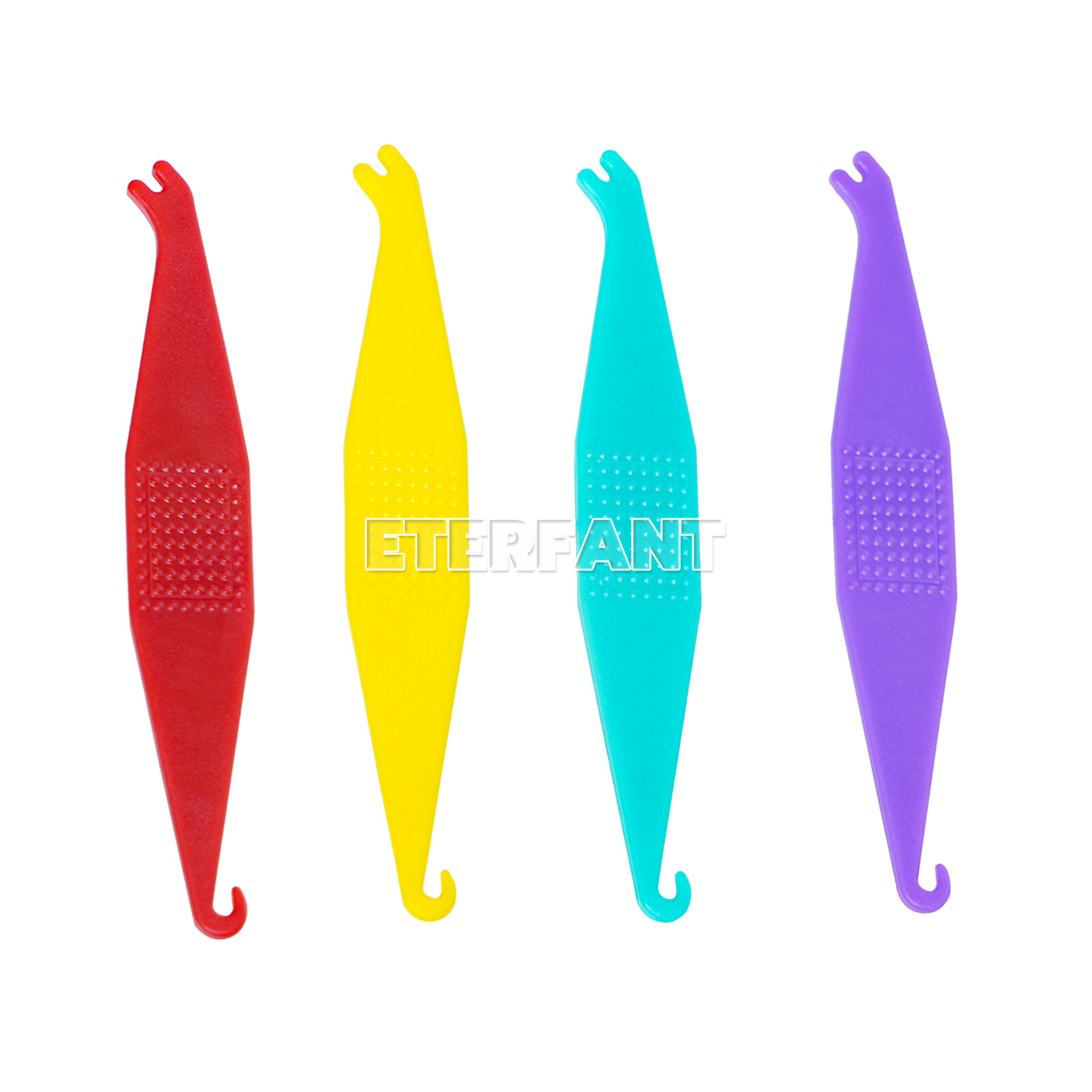 50PCs ETERFANT Dental Orthodontic Elastic Placer Hooks For Braces Rubber Bands