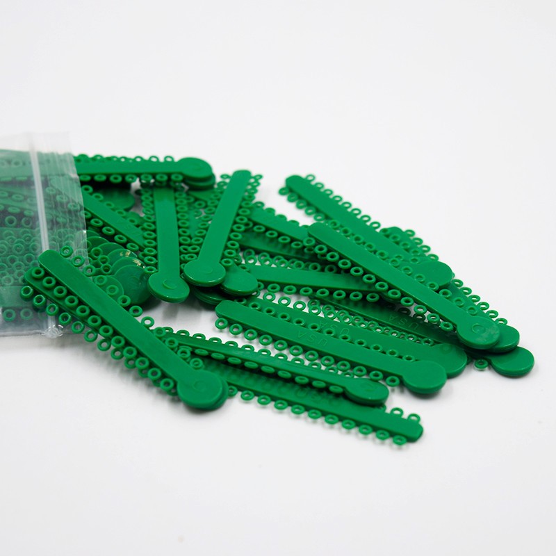 1040/ Dental Orthodontics Ligature Ties Elastic Rubber Band Elastomeric Braces