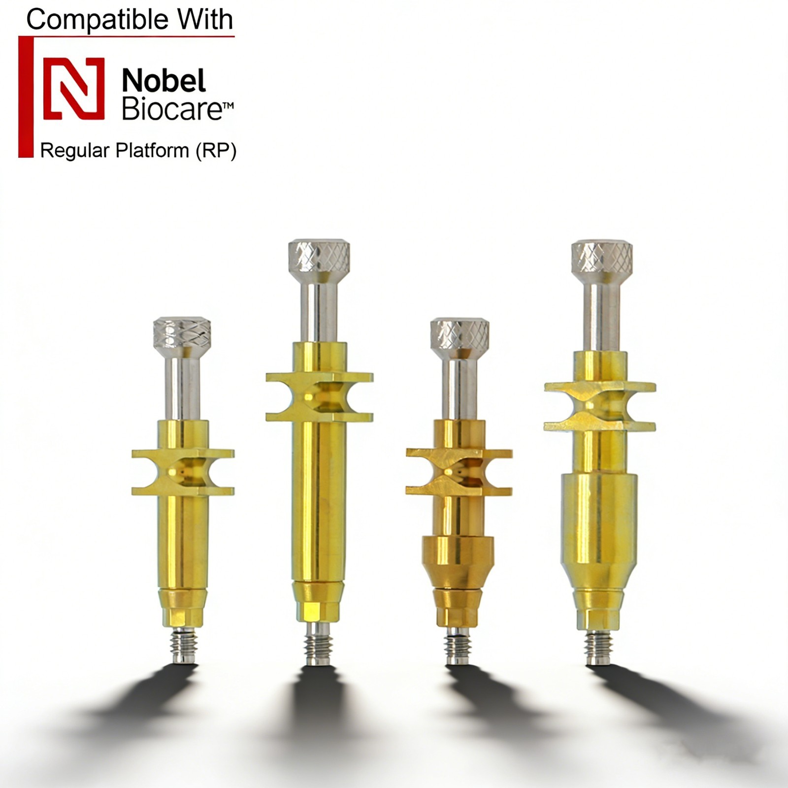 US Dental Nobel Biocare Active Impression Transfer Coping Open/Close Tray NP/RP