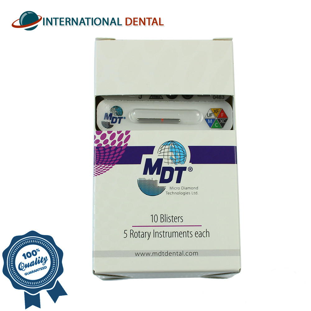 Dental MDT Flat End Cutting 179R FG Diamond Burs Margin Refinement Restorative