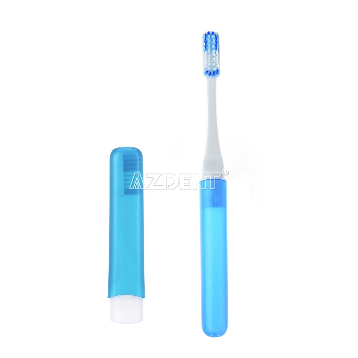 5 X Dental Orthodontic Brush Toothbrush Interdental Floss Oral Care Blue