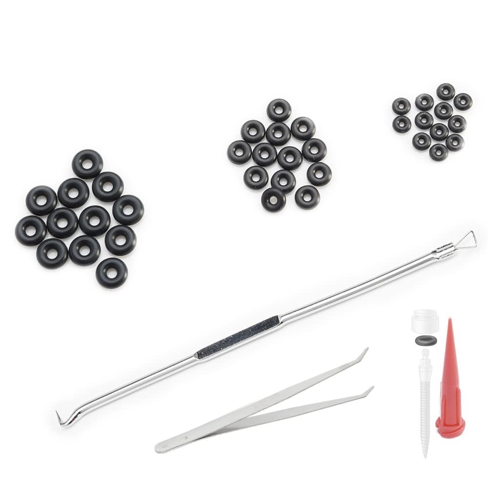 Comprehensive 36 Count O-Ring Tool Kit for Mini Dental Implants, 3 Size Options